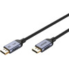 UNITEK Displayport Cable Black, Grey - (C1628GY01-1.5M)