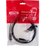 UNITEK Hdmi Cable 2.0 4K60HZ,FLAT,2M,C11063BK-2M - (C11063BK-2M)