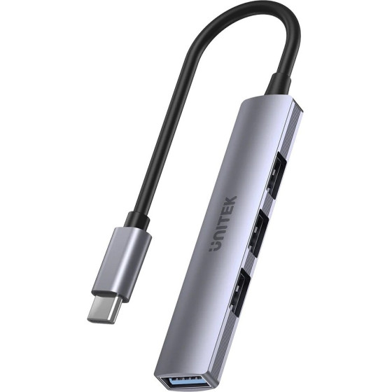 UNITEK Hub USB-C / 3x USB-A 2.0, USB-A 3.0 - (H1208B)