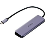 UNITEK Interface Hub Usb 3.2 Gen 1 (3.1 Gen 1) Type-A 5000 Mbit/s Grey - (H1107A)
