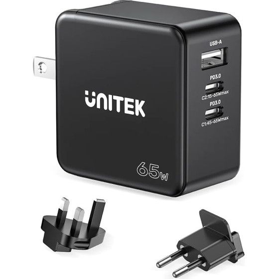 UNITEK Mobile Device Charger Black - (P1117B)