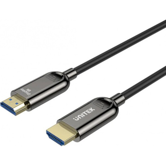 UNITEK Optical Cable Hdmi 2.1 Aoc 8K 120HZ 5M - (C11085GY03-5M)