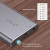 UNITEK Solidforce USB-C To PCIe/Nvme M.2 Ssd 10GBps Dual Bay Enclosure With Offline Clone - (S1206A)