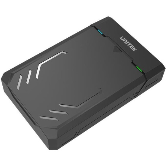 UNITEK Storage Drive Enclosure HDD/Ssd Enclosure Black 2.5/3.5'' - (Y-3035)