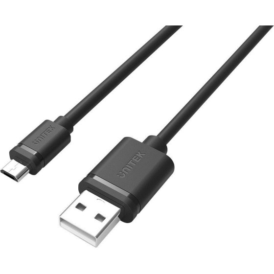 UNITEK Usb Cable Usb 2.0 1.5 m Usb A Micro-Usb B Black - (Y-C434GBK)