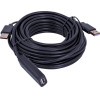 UNITEK Usb Cable Usb 2.0 10 m 2 x Usb A Usb A Black - (Y-278)
