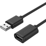 UNITEK Usb Cable Usb 2.0 3 m Usb A Black - (Y-C417GBK)