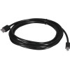 UNITEK Usb Cable Usb 2.0 3 m Usb A Usb B Black - (Y-C420GBK)
