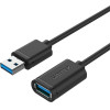 UNITEK Usb Cable Usb 3.2 Gen 1 (3.1 Gen 1) 1 m Usb A Black - (Y-C457GBK)