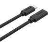 UNITEK Usb Cable Usb 3.2 Gen 2 (3.1 Gen 2) Usb C Black - (C14086BK-1.5M)