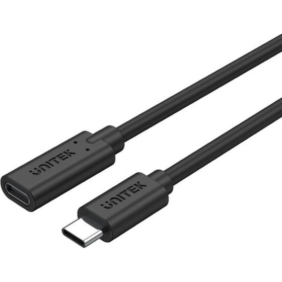 UNITEK Usb Cable Usb 3.2 Gen 2 (3.1 Gen 2) Usb C Black - (C14086BK-1.5M)