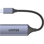 UNITEK USB-C - RJ45 adapter, 1GBPS, Pd 100W - (U1323A)