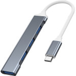 Vakoss Hub USB-C 1XUsb 3.0 3XUsb 2.0 - (TC-4125X)
