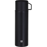ZWILLING Thermo Thermo Jug With a Mug 1 Liter Stainless Steel Black - (39500-514-0)