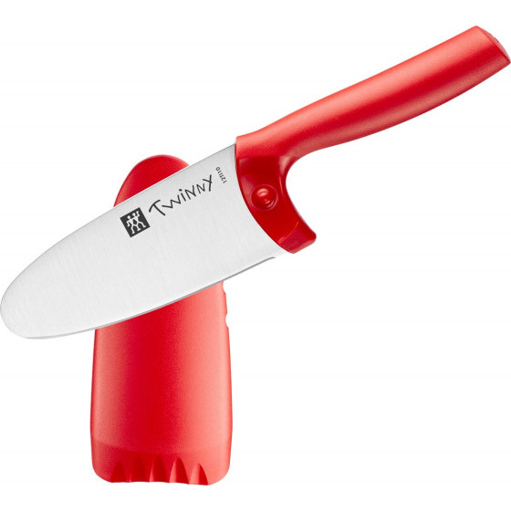 ZWILLING Twinny chef's Knife 10 Cm Red Cooking Lessons For Children - (36550-101-0)