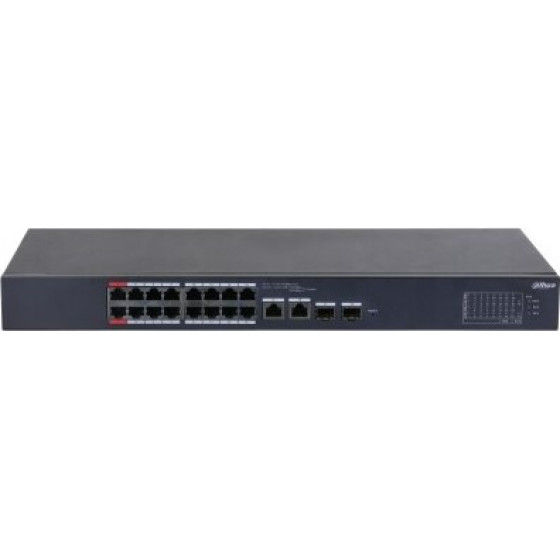 Dahua Technology DH-CS4226-24ET-375 Managed L2 Gigabit Ethernet (10/100/1000) Power Over Ethernet (PoE) Black - (CS4218-16ET-135)