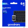 GoodRAM UPI2 Usb Flash Drive 64 Gb Usb Type-A 2.0 Black - (UPI2-0640K0R11)