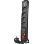 Acar F4 USB A+C surge protection cable (fast charger) 5m ; black - (W2441)