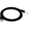 ALANTEC A-LAN networking cable Black 0.5 m Cat5e U/UTP (UTP) - (KKU5CZA0.5)