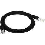 ALANTEC A-LAN networking cable Black 0.5 m Cat5e U/UTP (UTP) - (KKU5CZA0.5)