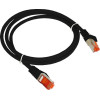 ALANTEC AVIZIO networking cable Black 1 m Cat6 F/UTP (FTP) - (KKS6CZA1.0)