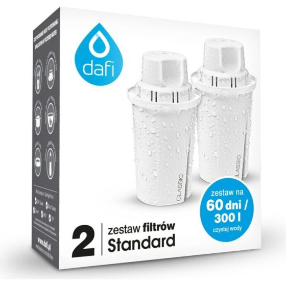 dafi Classic filter cartridges 2 pcs. (box) - (POZ03233)