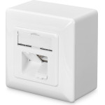 DIGITUS CAT 6, Class E, wall outlet, shielded, surface mount - (DN-9006-N)