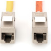 DIGITUS CAT 6A Keystone module, shielded, tool-free mounting connection - (DN-93615)