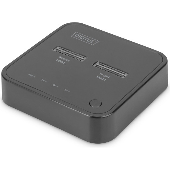 DIGITUS Dual M.2 NVMe SSD Docking Station with Offline Clone Function, USB-C - (DA-71545)