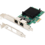 DIGITUS Gigabit Ethernet PCI Express Card, 2-port - (DN-10132)