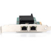 DIGITUS Gigabit Ethernet PCI Express Card, 2-port - (DN-10132)
