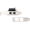 DIGITUS Gigabit Ethernet PCI Express Card, 2-port - (DN-10132)