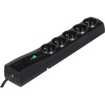 Ever CLASSIC 3m Black 5 AC outlet(s) 250 V - (T/LZ09-CLA030/0000)