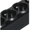 Ever CLASSIC 3m Black 5 AC outlet(s) 250 V - (T/LZ09-CLA030/0000)