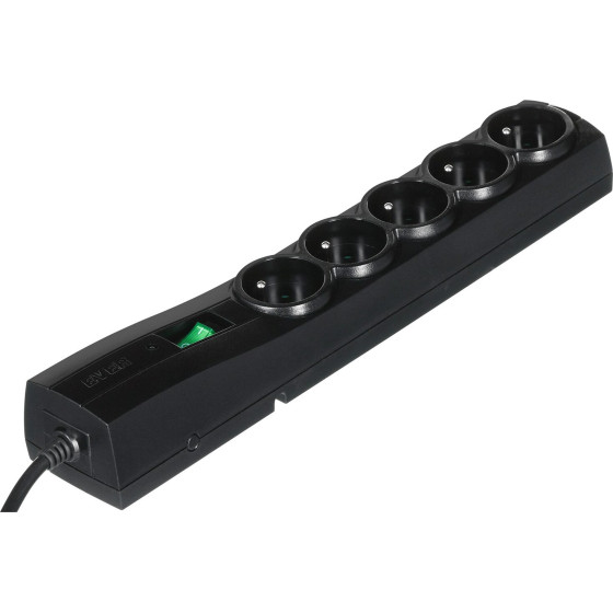 Ever CLASSIC 3m Black 5 AC outlet(s) 250 V - (T/LZ09-CLA030/0000)