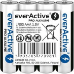everActive Alkaline batteries AAA / LR03 Pro 4 pcs - (LR03PRO4T)
