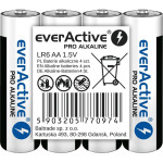 everActive Alkaline batteries Pro Alkaline LR6 AA - 4 pieces - (LR6PRO4T)