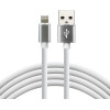 everActive cable USB Lightning 1m - White, silicone, quick charge, 2,4A - (CBS-1IW)