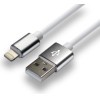 everActive cable USB Lightning 1m - White, silicone, quick charge, 2,4A - (CBS-1IW)