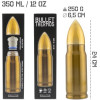 FROSTER Bullet Brass thermos cartridge 350 ml - (GAD03006)