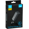 IBOX C-65 Black, GaN 65W universal charger - (ILUC65B)