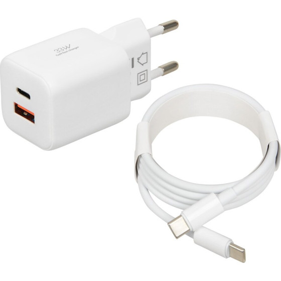 IBOX C-42 GaN PD33W Wall charger, White - (ILUC42W)