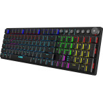 IBOX AURORA K-6 keyboard Universal RF Wireless + Bluetooth QWERTY English Black - (IKGMK6)