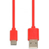 IBOX CABLE I-BOX USB 2.0 TYPE C, 2A 1M RED - (IKUMTCR)