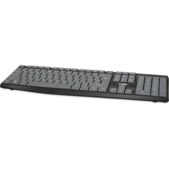IBOX Eris USB Keyboard, Gray/Black - (IKC2010G)