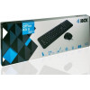 IBOX OFFICE KIT II keyboard Mouse included USB QWERTY English Black - (IKMOC2005070U)