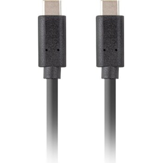 Lanberg CABLE USB-C M/M 3.2 GEN2 1M PD100W - (CA-CMCM-32CU-0010-BK)