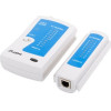 Lanberg network cable tester UTP/STP cable tester Blue, White - (NT-0401)