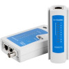 Lanberg network cable tester UTP/STP cable tester Blue, White - (NT-0401)