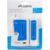 Lanberg network cable tester UTP/STP cable tester Blue, White - (NT-0401)